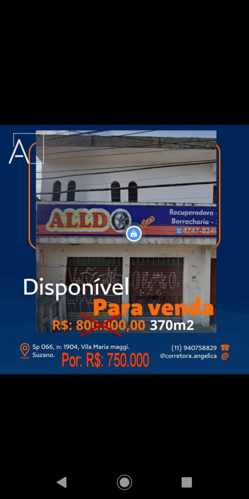 Imvel Comercial - Venda - Vila Maria de Maggi - Suzano - SP